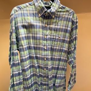 Green, Vineyard Vines Button-Down